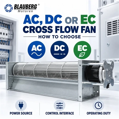 فن متقاطع AC، DC یا EC: نحوه انتخاب