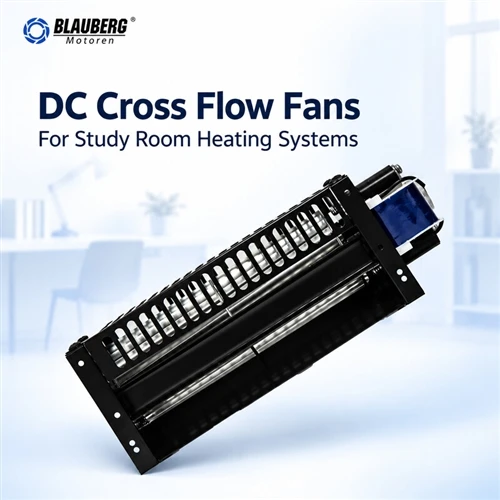 آیا می‌توان از فن گرمایش جریان متقاطع DC در اتاق مطالعه استفاده کرد؟